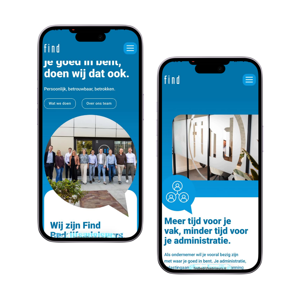 Een <span>website</span> die naadloos aansluit bij jouw bedrijf